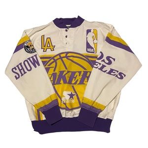 SHOWTIME LAKERS WORLD CHAMPIONS STARTER JACKET